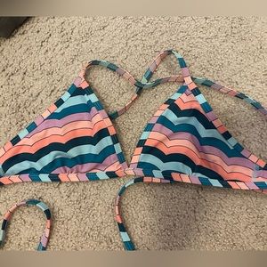 Jolyn swim bikini top, style Triangle, size M